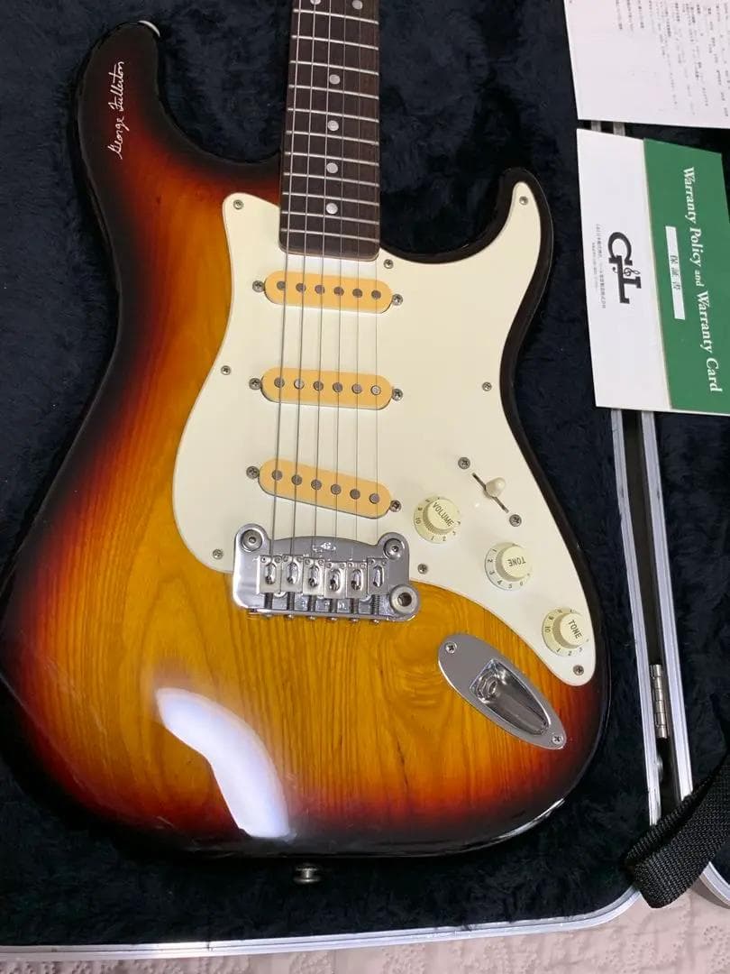 希少G&L USA ジョージ・フラートンシグネチャー レガシーストラトフェンダー