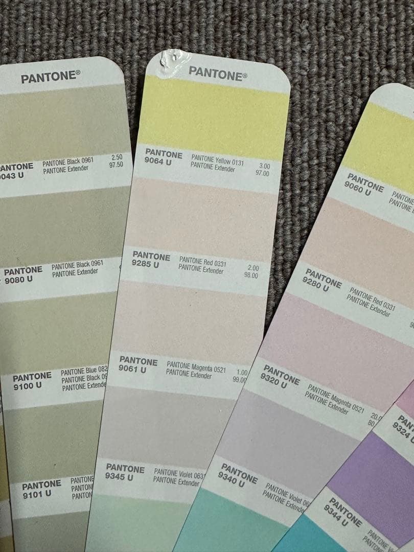 PANTONE色見本PASTELS&NEONS Coated&Uncoated