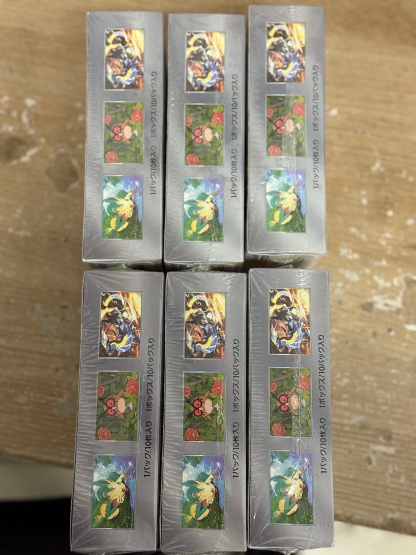 未開封シュリンク付き　テラスタルフェスex 6BOXセット