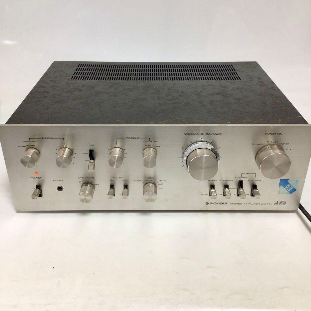 Pioneer プリメインアンプ SA-8000 シルバー