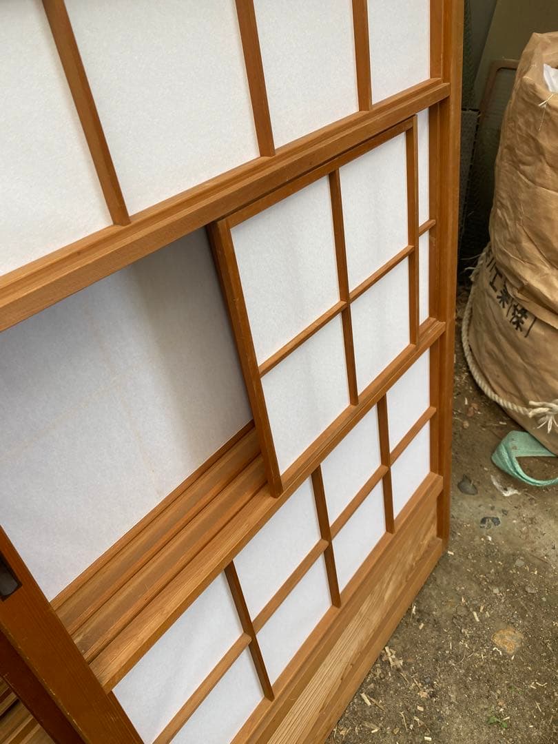 中古 猫間障子