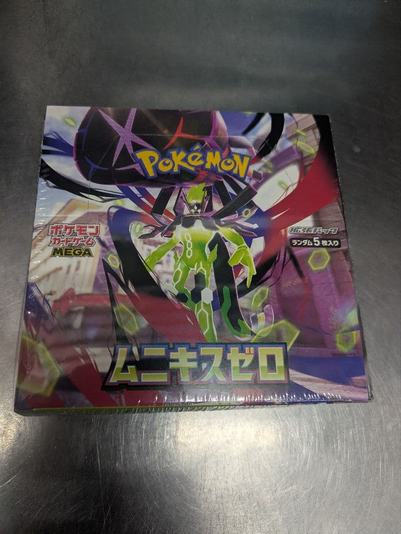 ポケモンカードゲーム ムニキスゼロ 1box新品未開封シュリンク付き