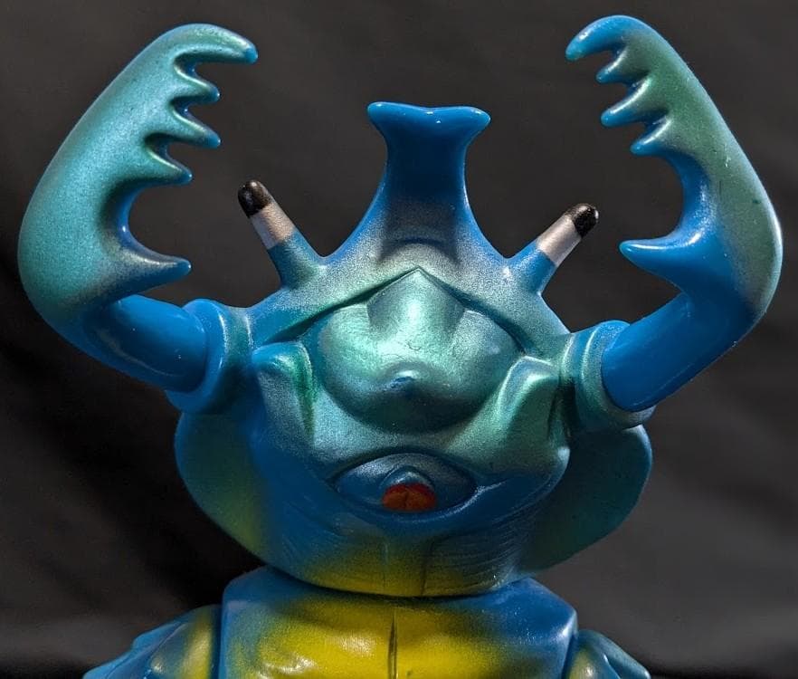 アントラー「ウルトラマン」登場怪獣（ブルマァク復刻）ソフビフィギュア