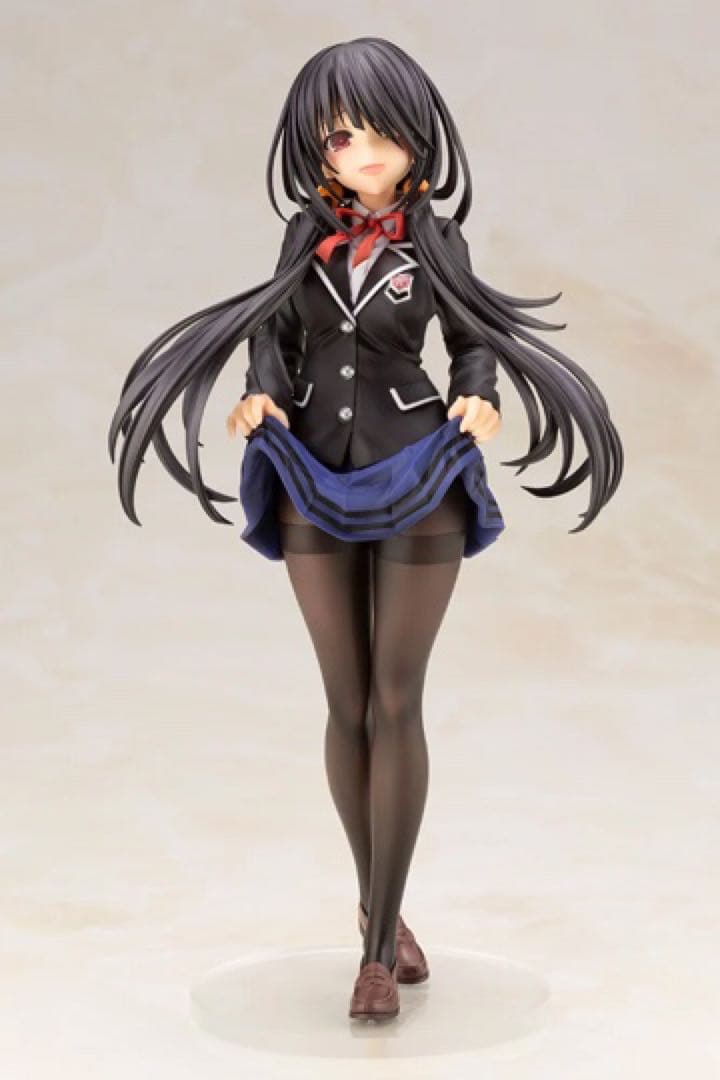 デート・ア・ライブ 時崎狂三 制服ver. フィギュア 「表情替えパーツ」特典付