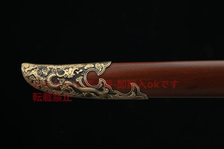 1.6メートル竜紋苗剣 古兵器 武具　刀装具　日本刀　模造刀 居合刀 長尺