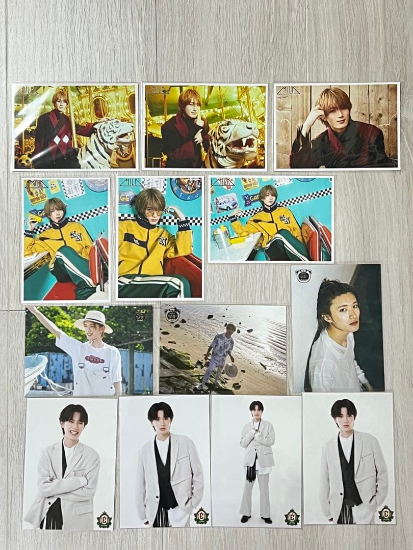 M!LK 山中柔太朗 生写真 114枚 まとめ売り