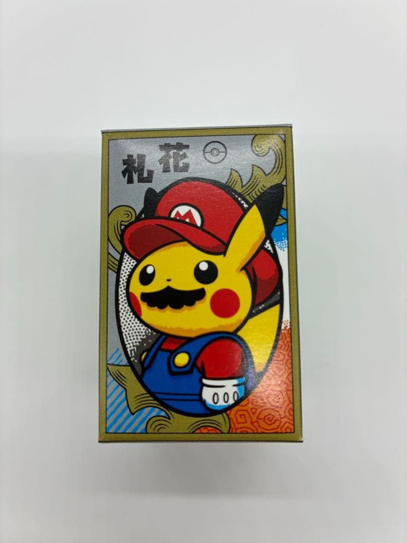 【未開封•レアアイテム】ポケモンセンター限定 花札 マリオピカチュウ