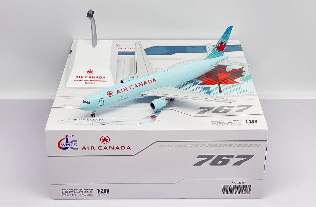 エアカナダカーゴ 767-300BCF C-FPCA 1/200