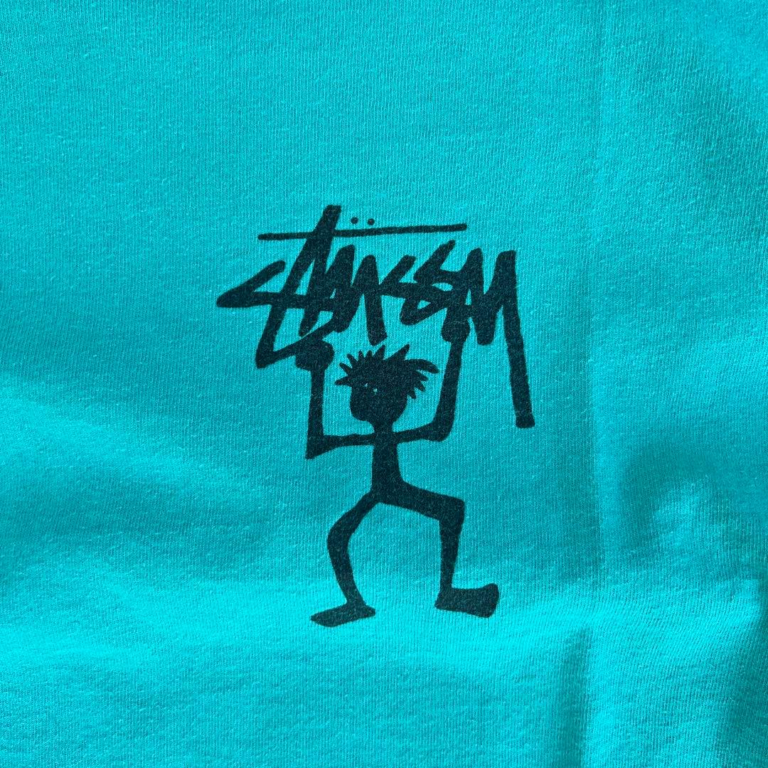 STUSSY ビンテージTシャツSHADOW MAN old stussy