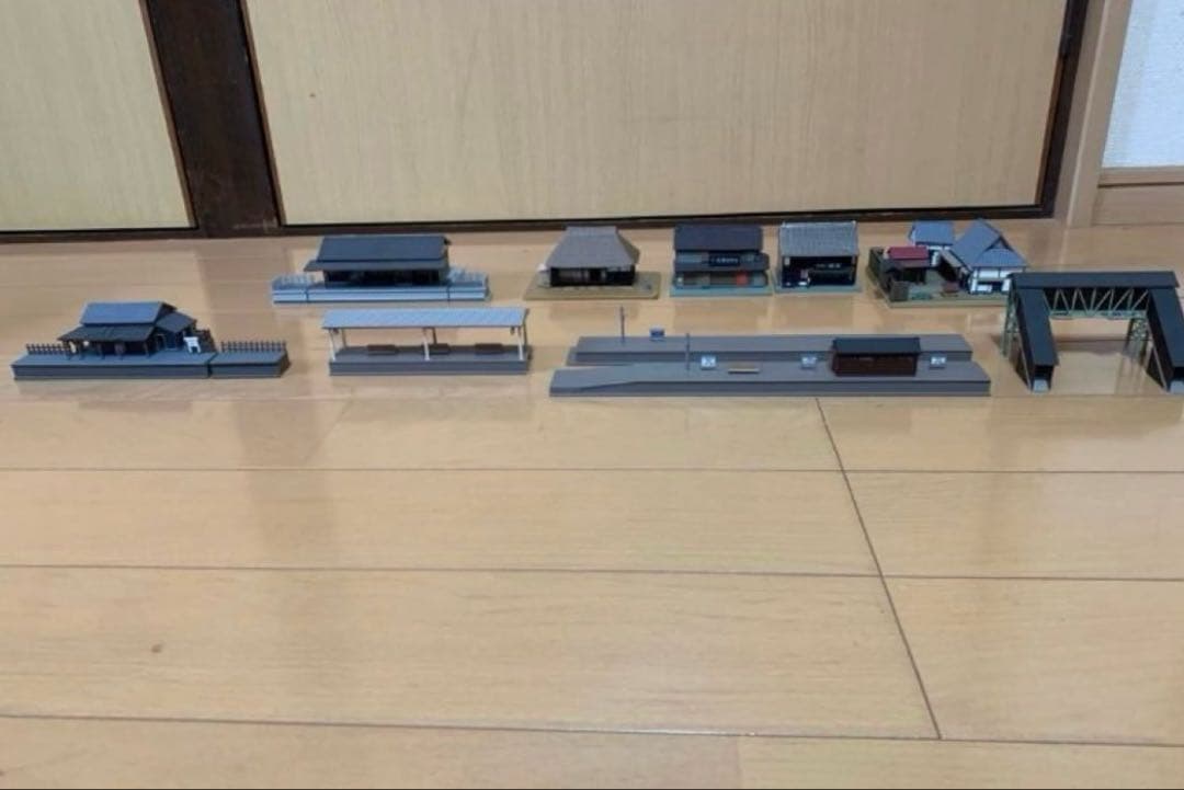TOMYTEC KATO 建物・駅等10点　ジオコレ　おまけ付き
