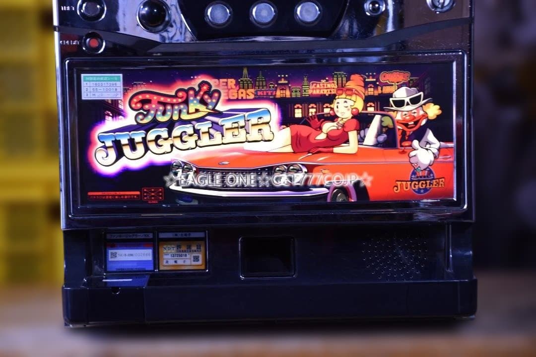 【名機】★ファンキージャグラーKK★北電子★A-TYPE★5号機★パチスロ実機★