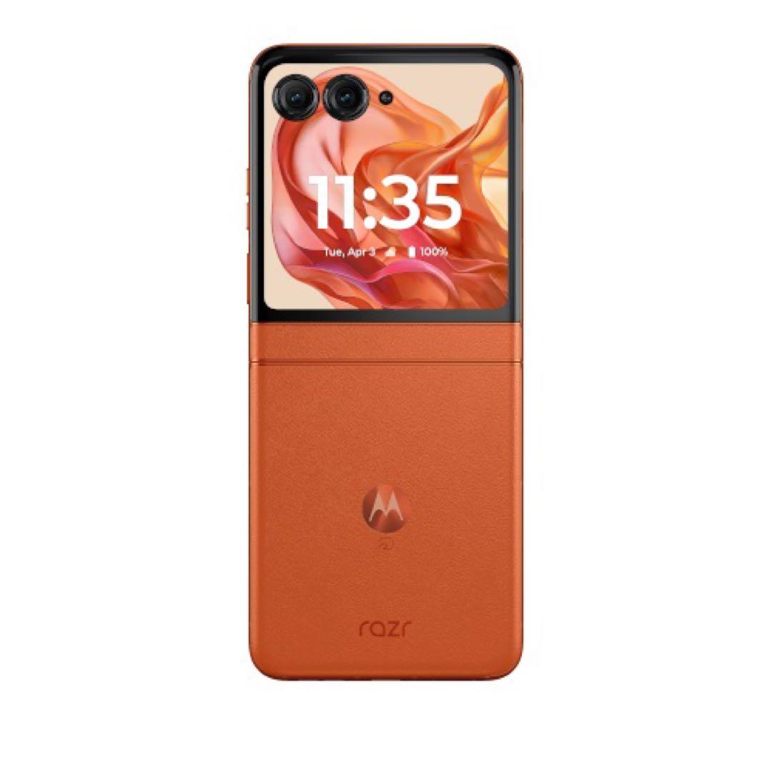 【新品未開封】 motorola razr 50 スプリッツオレンジ512GB