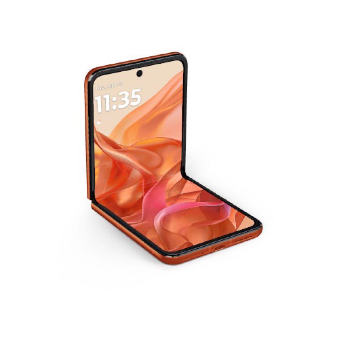 【新品未開封】 motorola razr 50 スプリッツオレンジ512GB