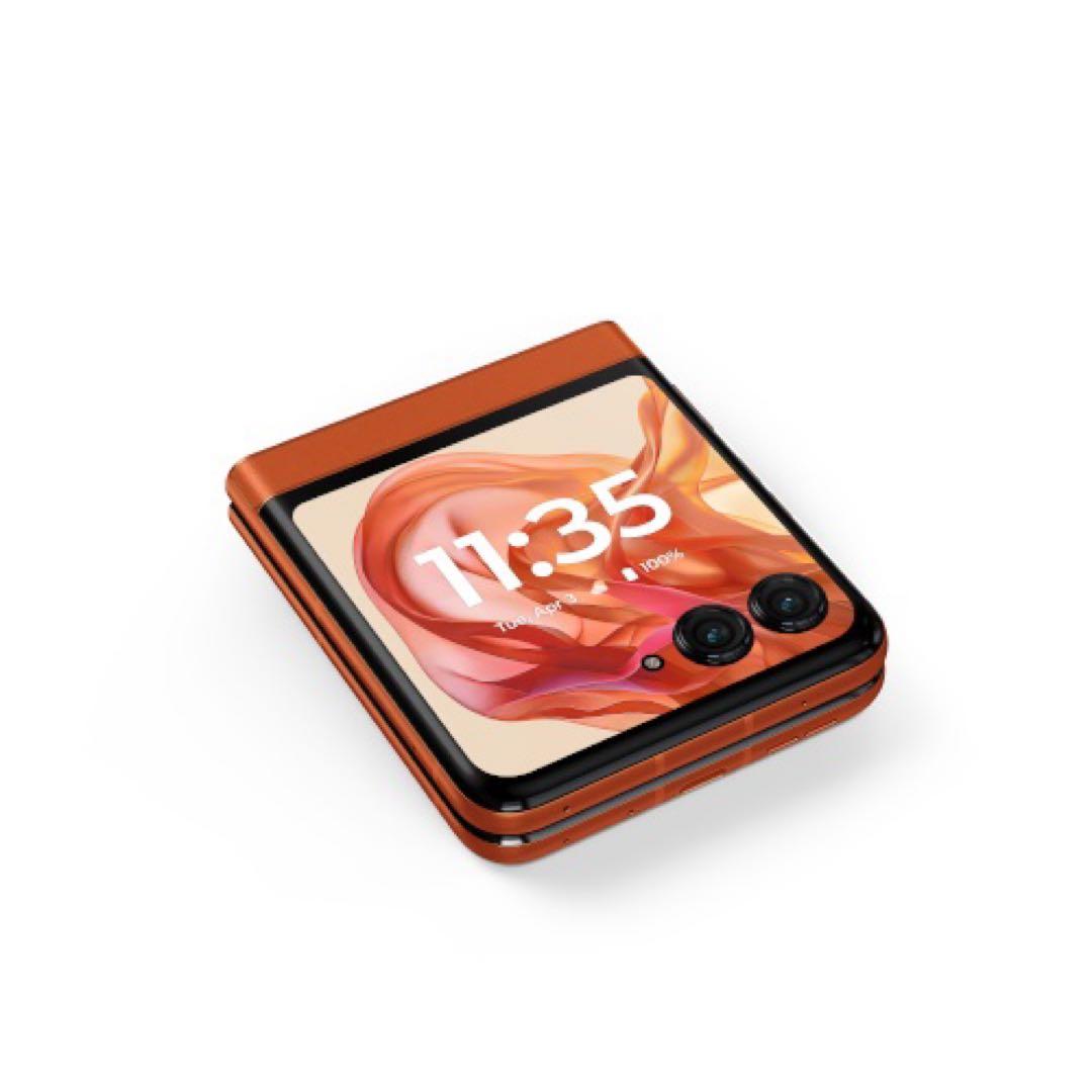 【新品未開封】 motorola razr 50 スプリッツオレンジ512GB