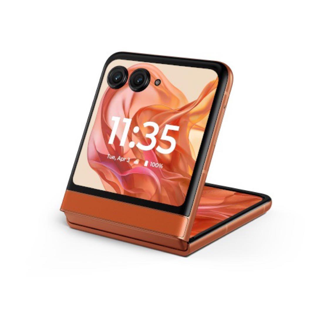 【新品未開封】 motorola razr 50 スプリッツオレンジ512GB