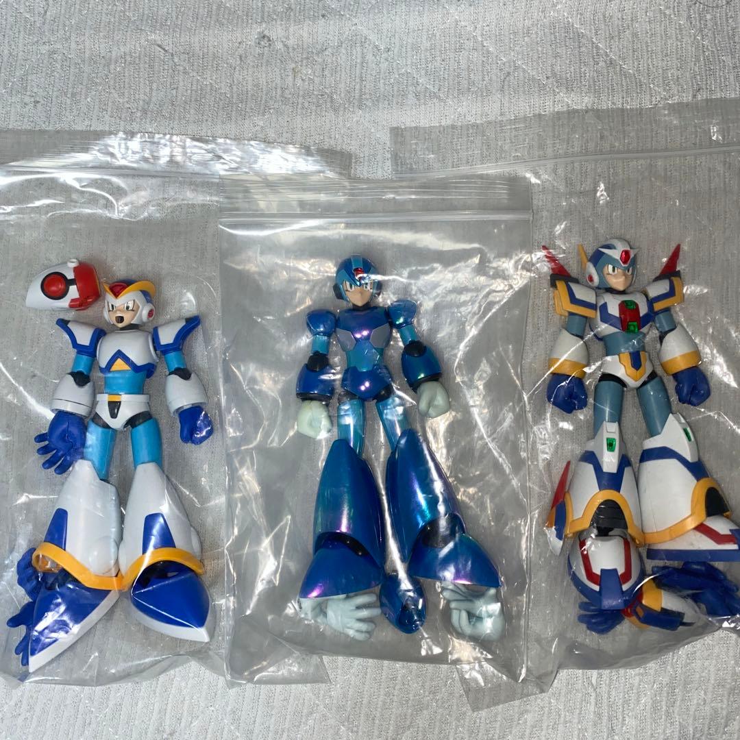 三体セットコトブキヤ　ロックマンX フルアーマー　フォースアーマー