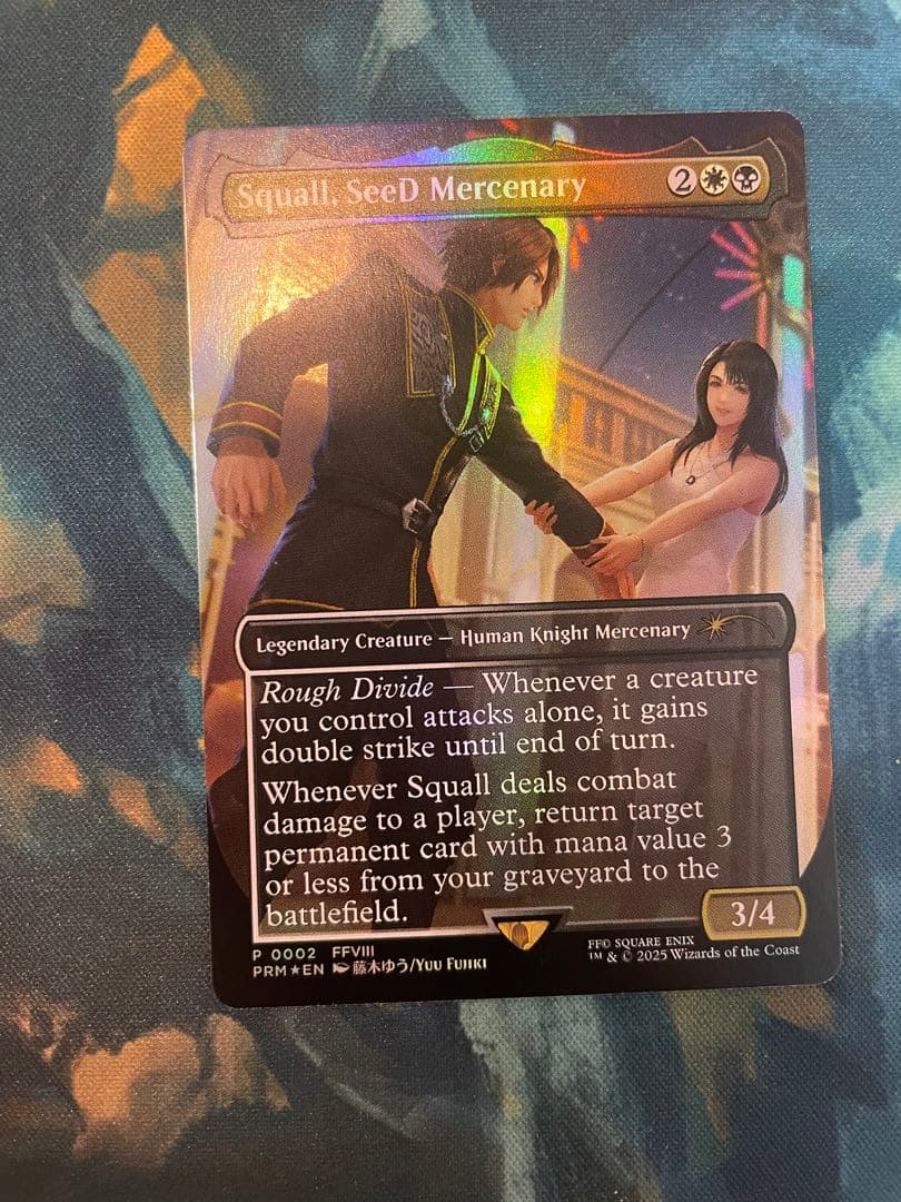 SeeDの傭兵 スコール プロモ Foil 英語 スタンダードショーダウン