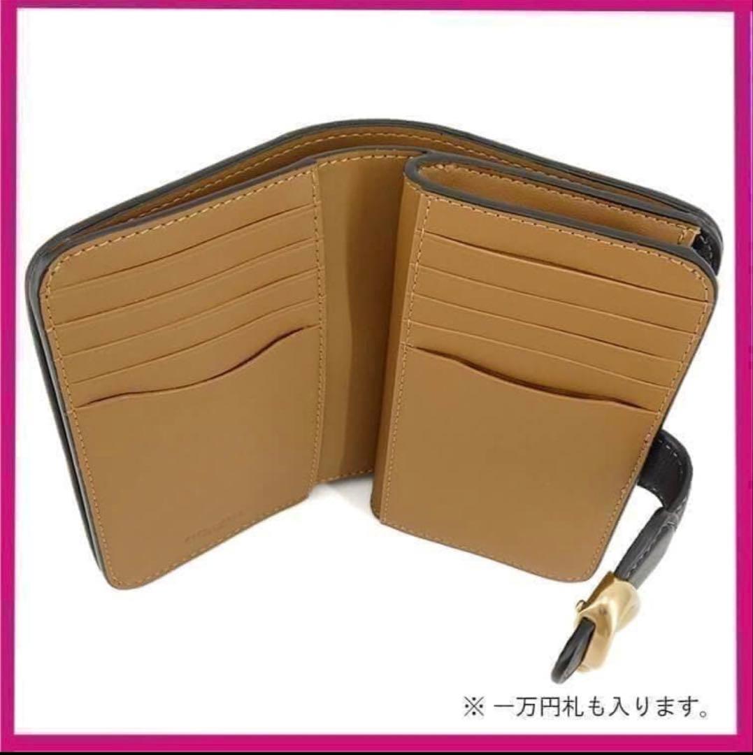 初売りcoachコーチ高級スムースレザータビー二つ折り財布