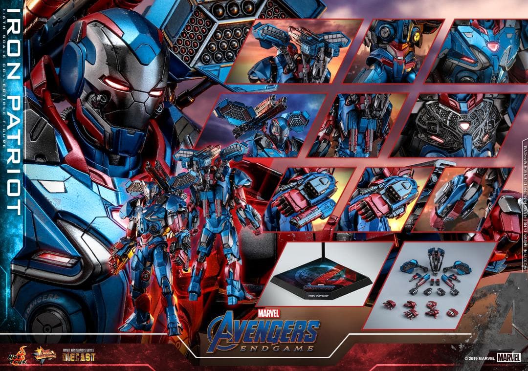 ホットトイズ　アイアン・パトリオット　DIECAST【新品・未開封】