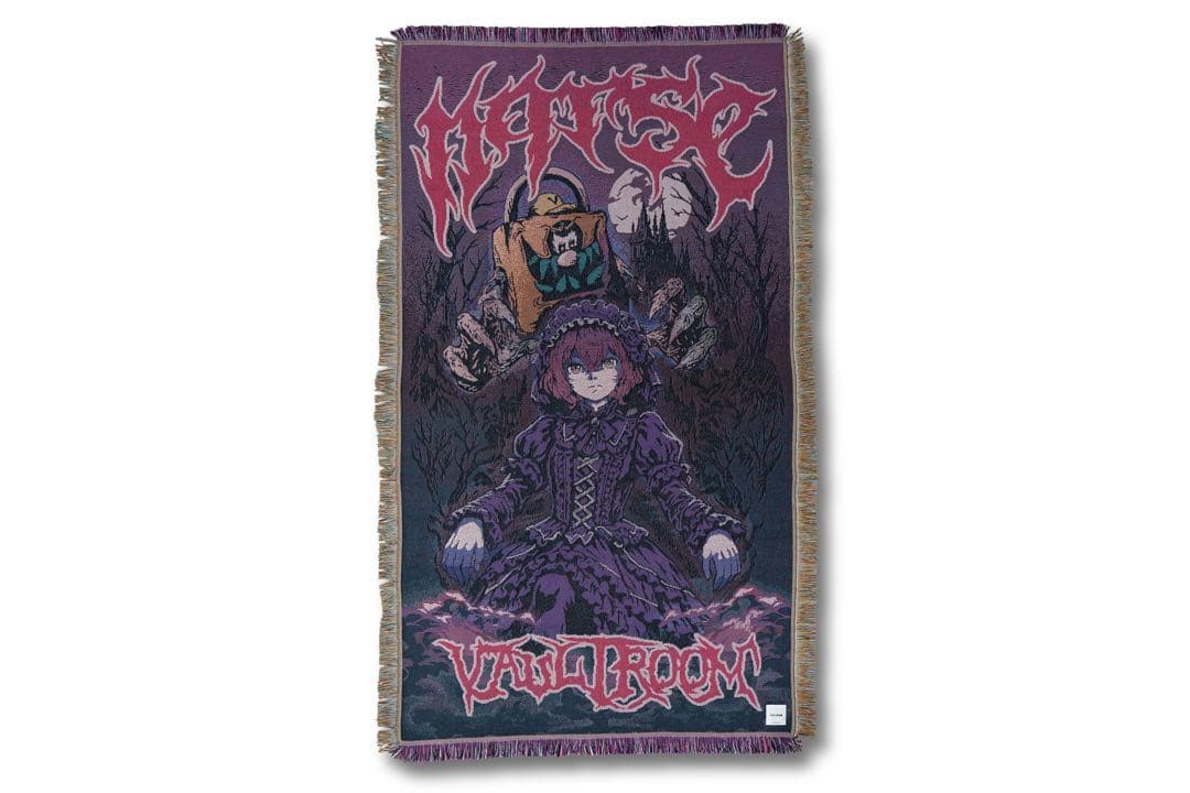 nqrse×vaultroom DEVIL BLANKET ステッカー付