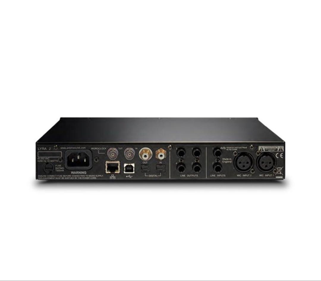 並行新品 Prism Sound Lyra 2 代行保証1年無償 在庫最後1台