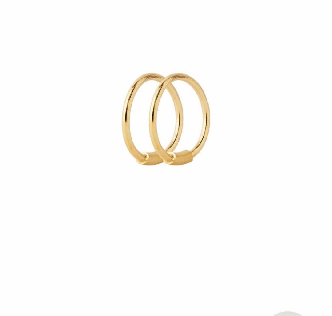 マリアブラック　Basic 8 Hoops ゴールド　ピアス　新品未使用