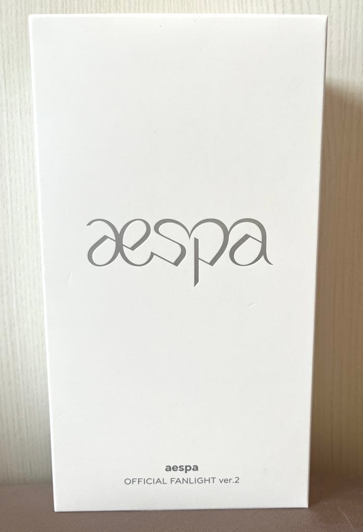【即日配送】aespa ペンライト トレカ4枚付きVER.2 2本セット