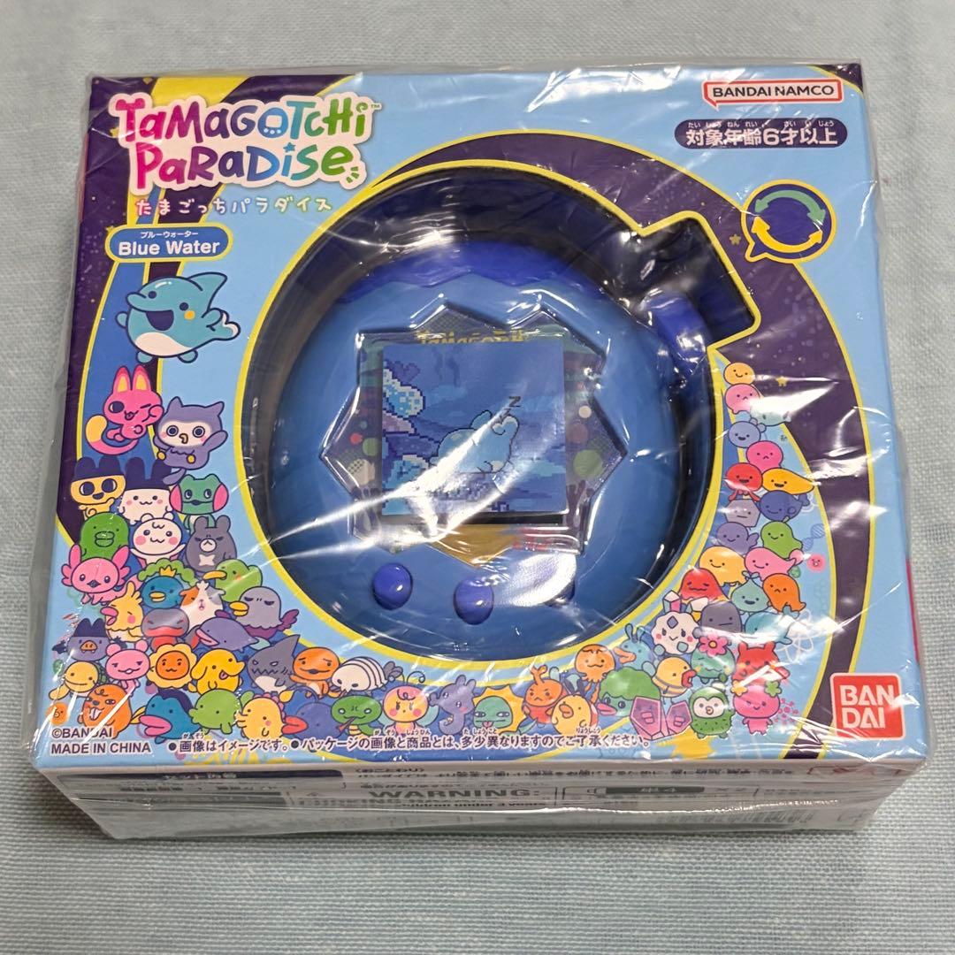 たまごっち パラダイス バンダイ 限定ステッカー ブルーウォーター