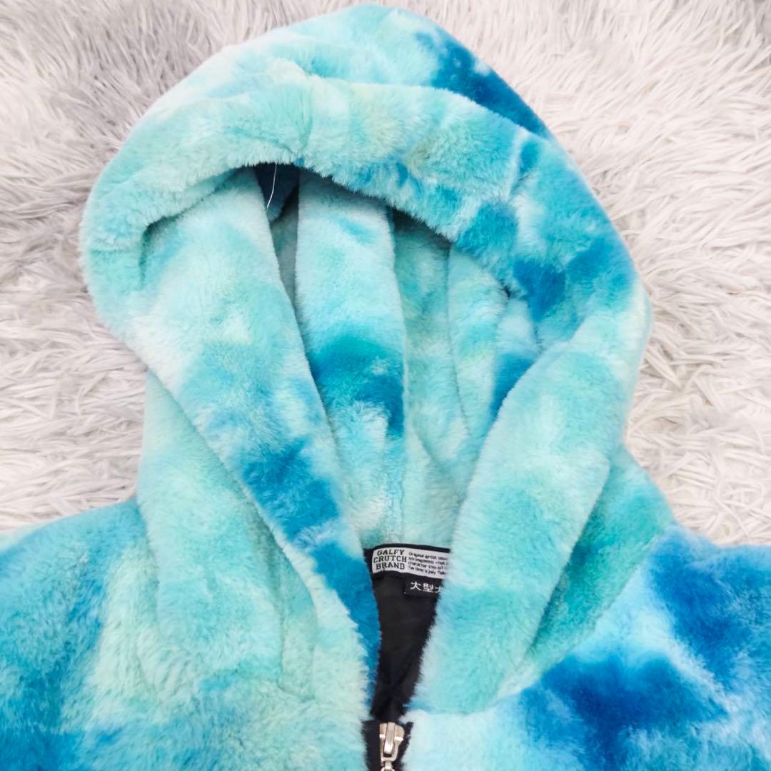 GALFY がルフィー 【美品】 タイダイ柄 フード付き 大型犬 XL 1581