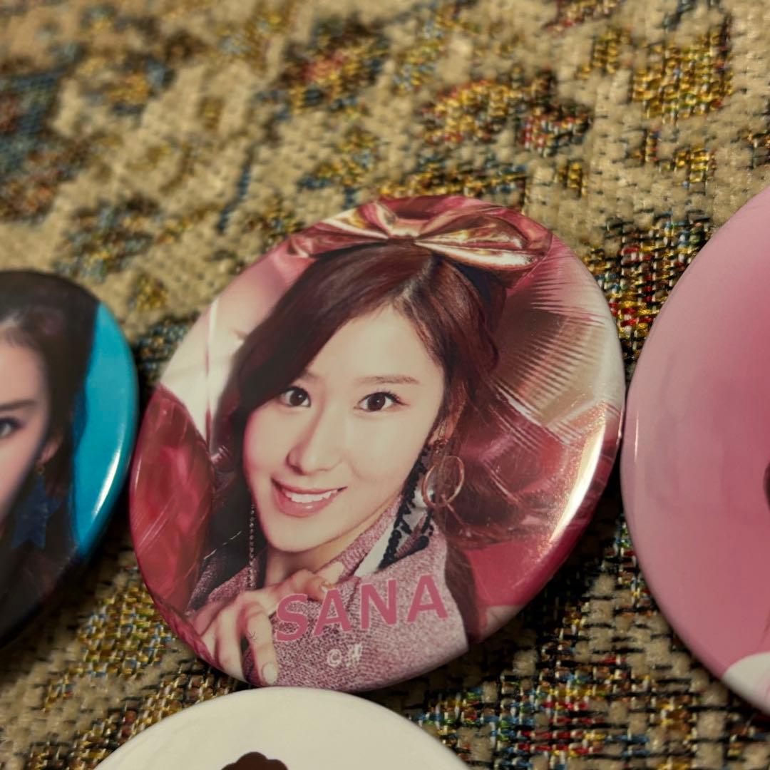 TWICE SHIBUYA109 サナ 缶バッジ コンプ
