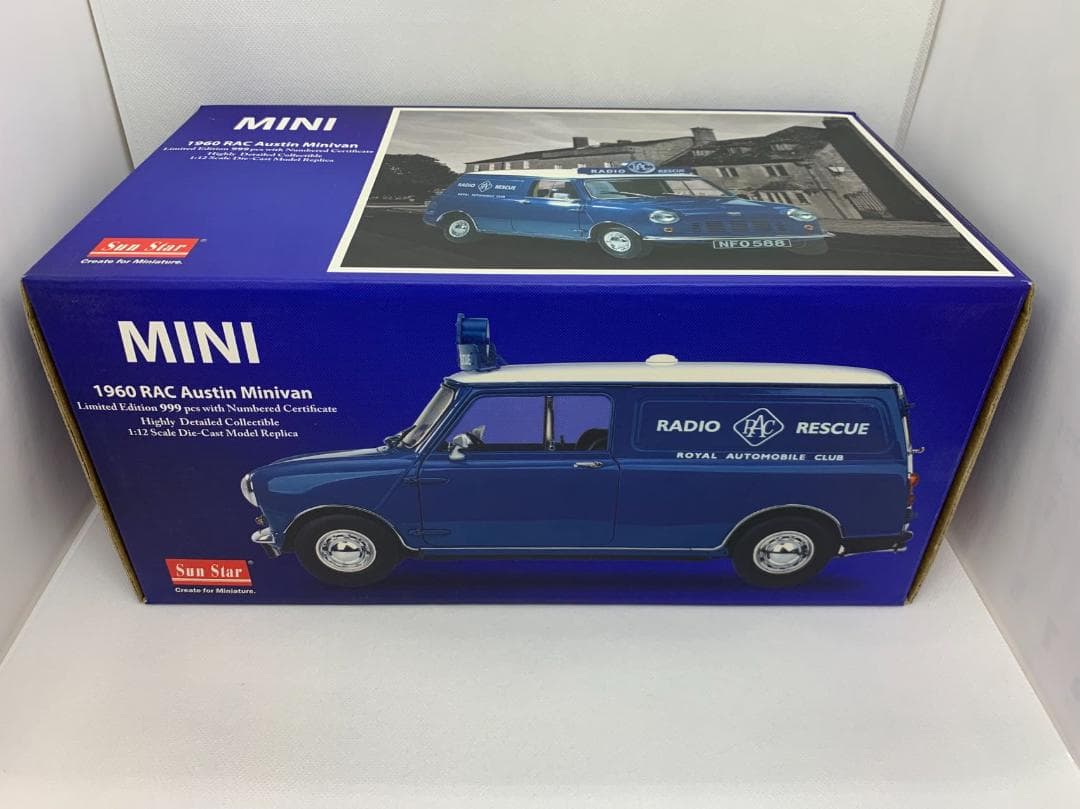 ミニカー SUN STAR 1/12 1960 RAC AUSTIN MINI VAN