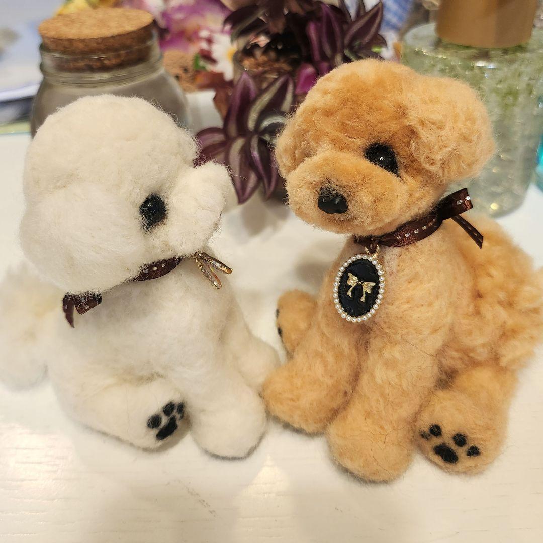 [お迎え決まりました]　　　　トイプードル♡ミニ❤️ハンドメイド❤️羊毛フェルト