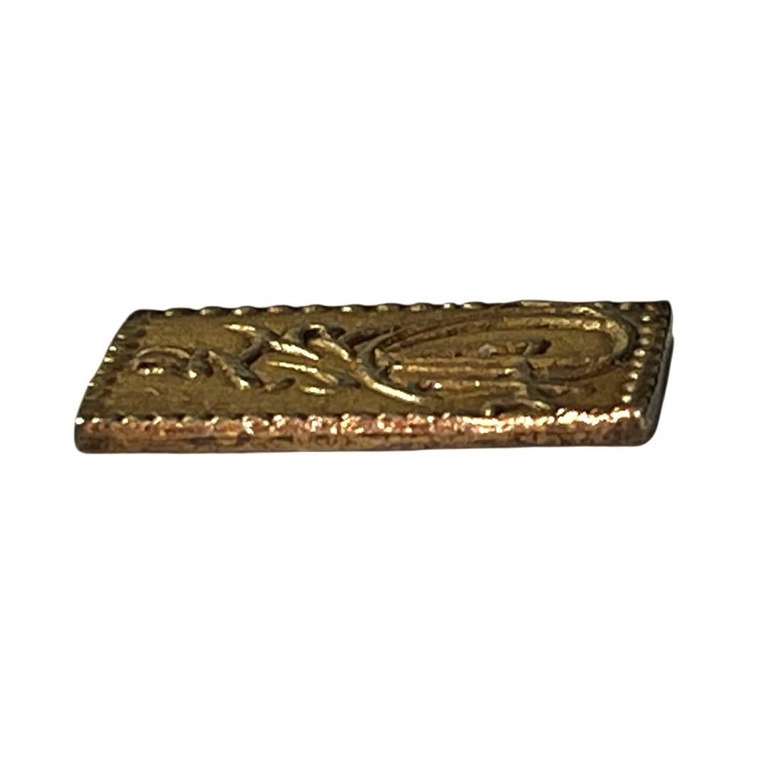 能*ー様 二分判金 古銭 二分金 金貨 江戸〜明治期　重さ2.95g