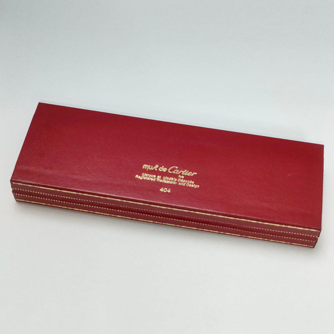 【未使用・良品】Cartier/カルティエ　ボールペン　シルバー ✕ ゴールド