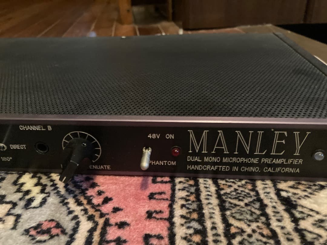 Manley Dual Mono 真空管マイクプリアンプ