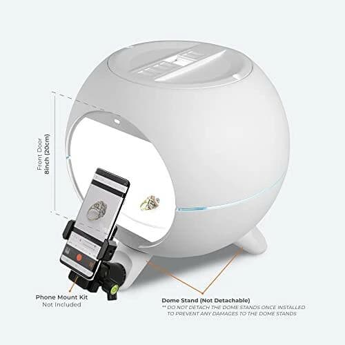 Foldio360 スマートドーム＋携帯マウントキット