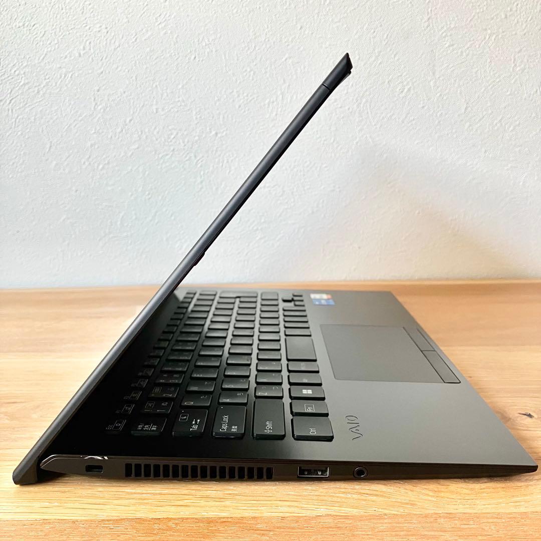 バッテリー良好/16G/VAIO/SSD/Windows11/黒/ノートパソコン