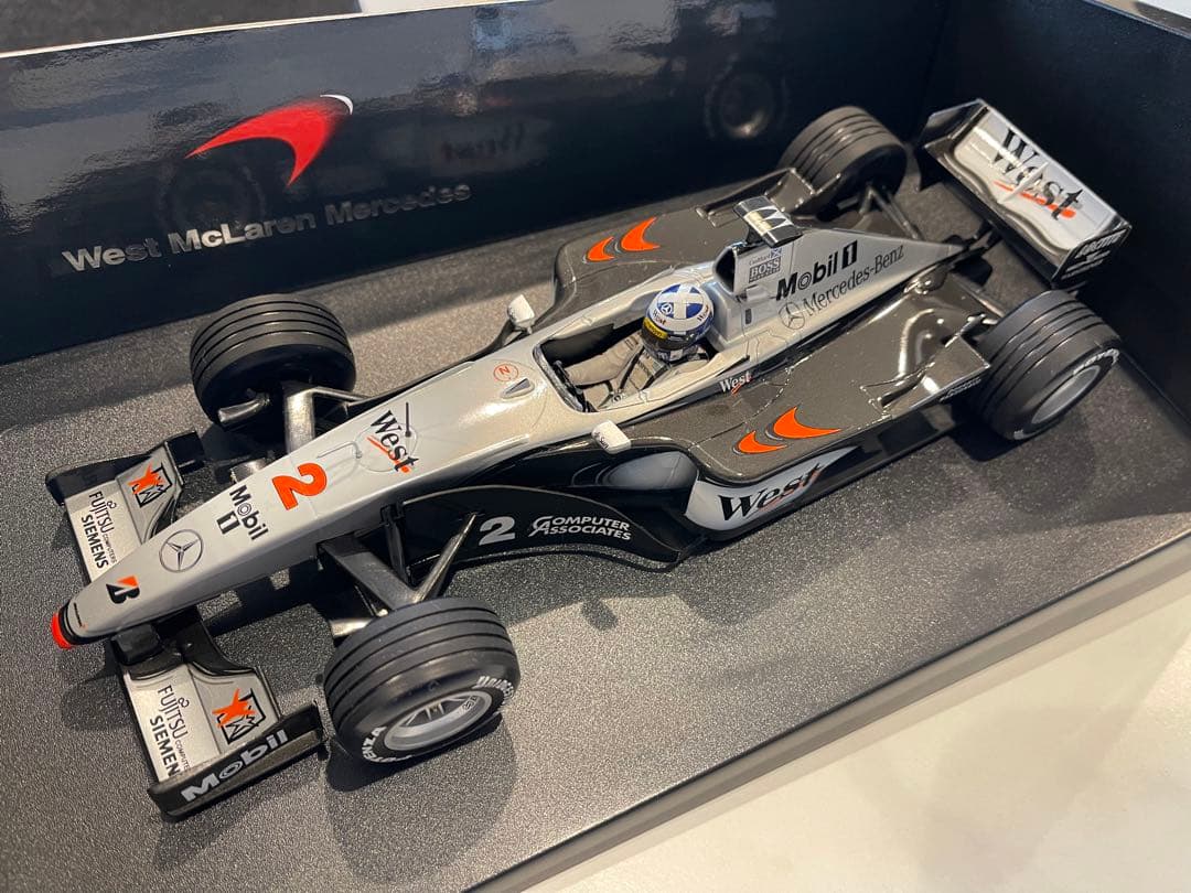 最終値下げ‼️マクラーレン メルセデス ウエスト ロゴ仕様1/18