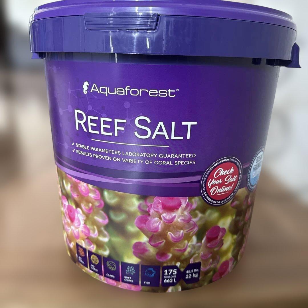 海水魚用品 Aquaforest REEF SALT 22kg