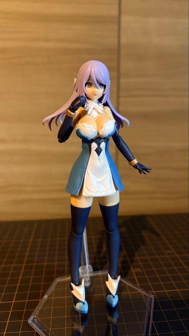 コトブキヤ　アルカナディア　エルメダ　完成品　特典パーツ　合わせ目処理　つや消し