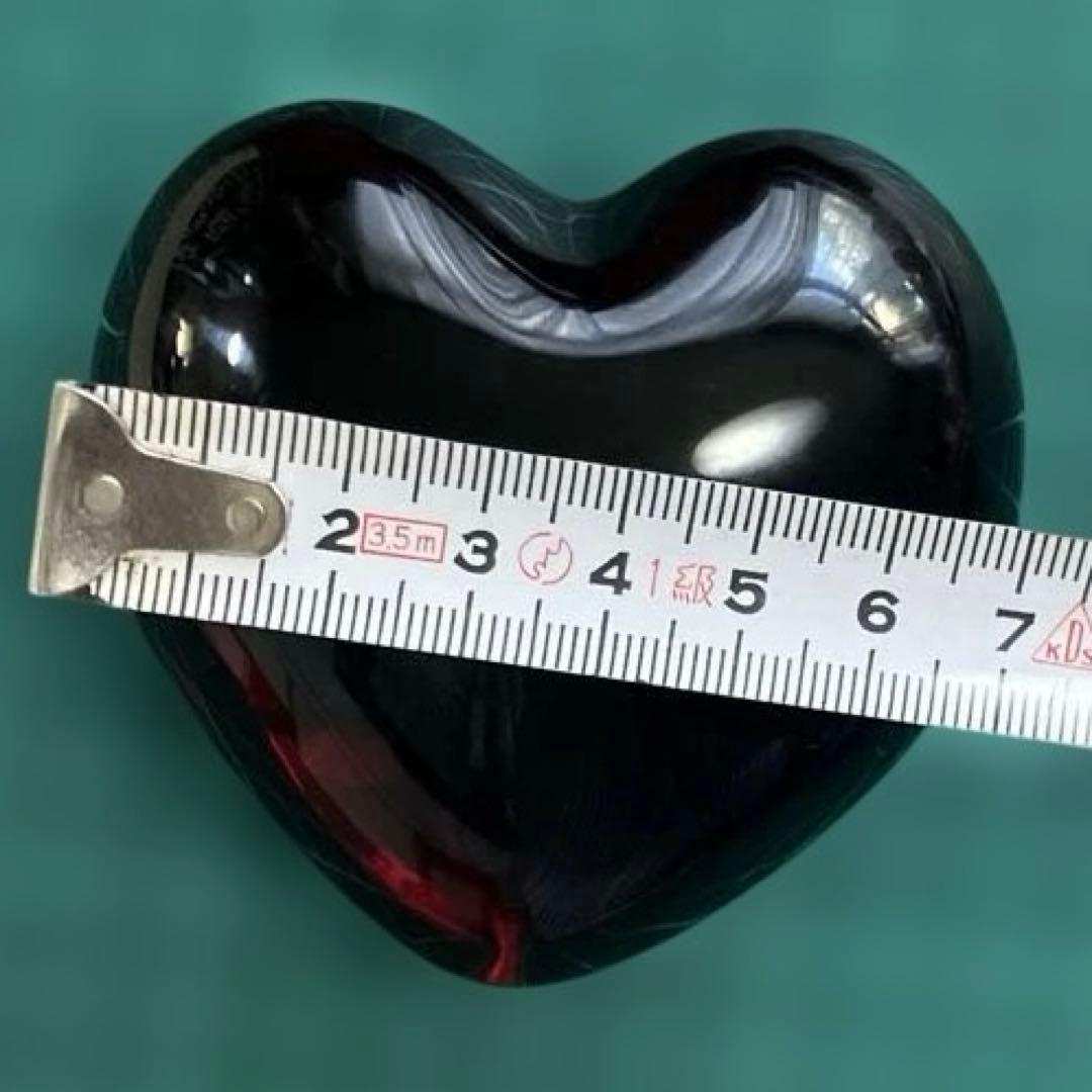 ＢＡＣCARAT 美しいレッドハ－トクリスタル　箱付き新品未使用品