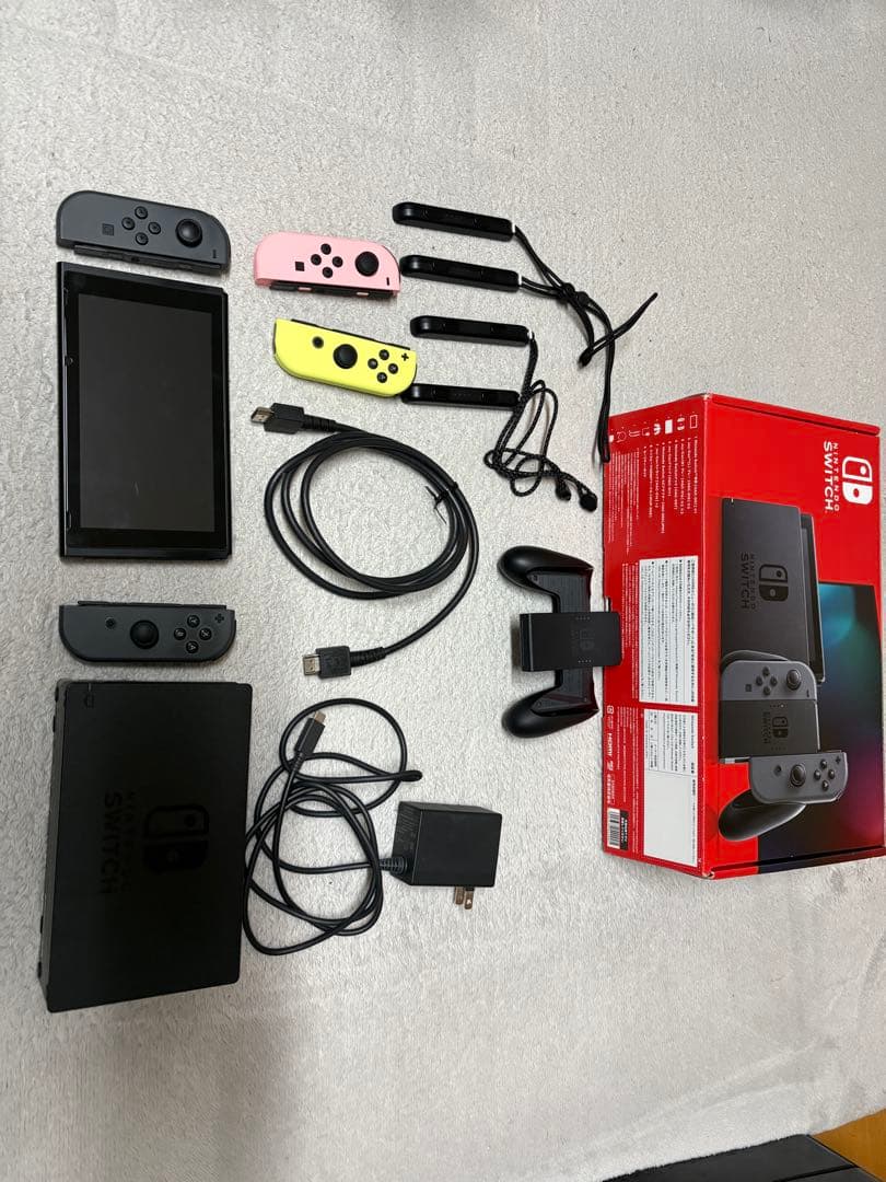 Nintendo Switch 本体 ジョイコン4つ
