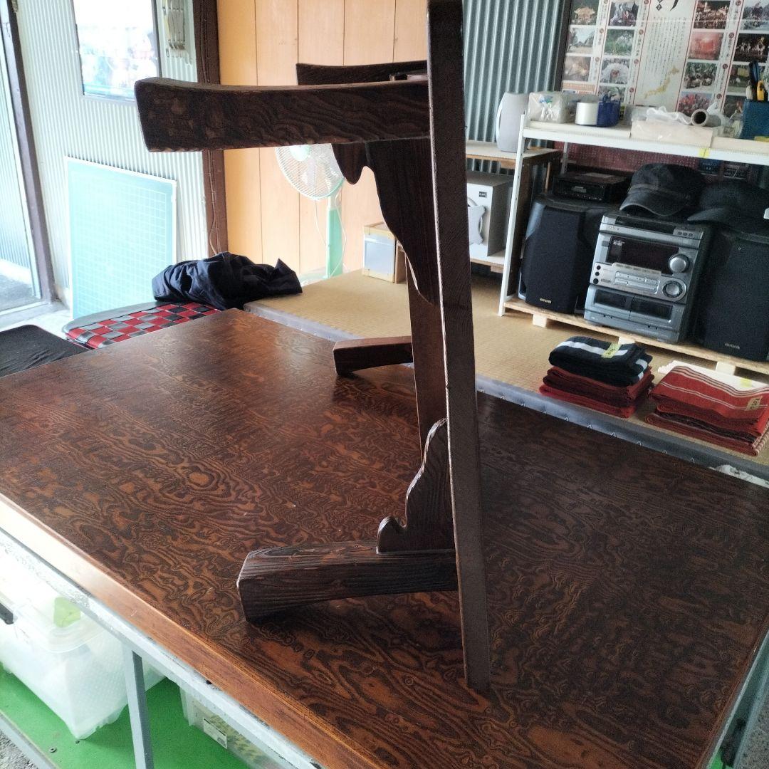 昭和レトロ　座卓　ちゃぶ台　リペア済み　中古品