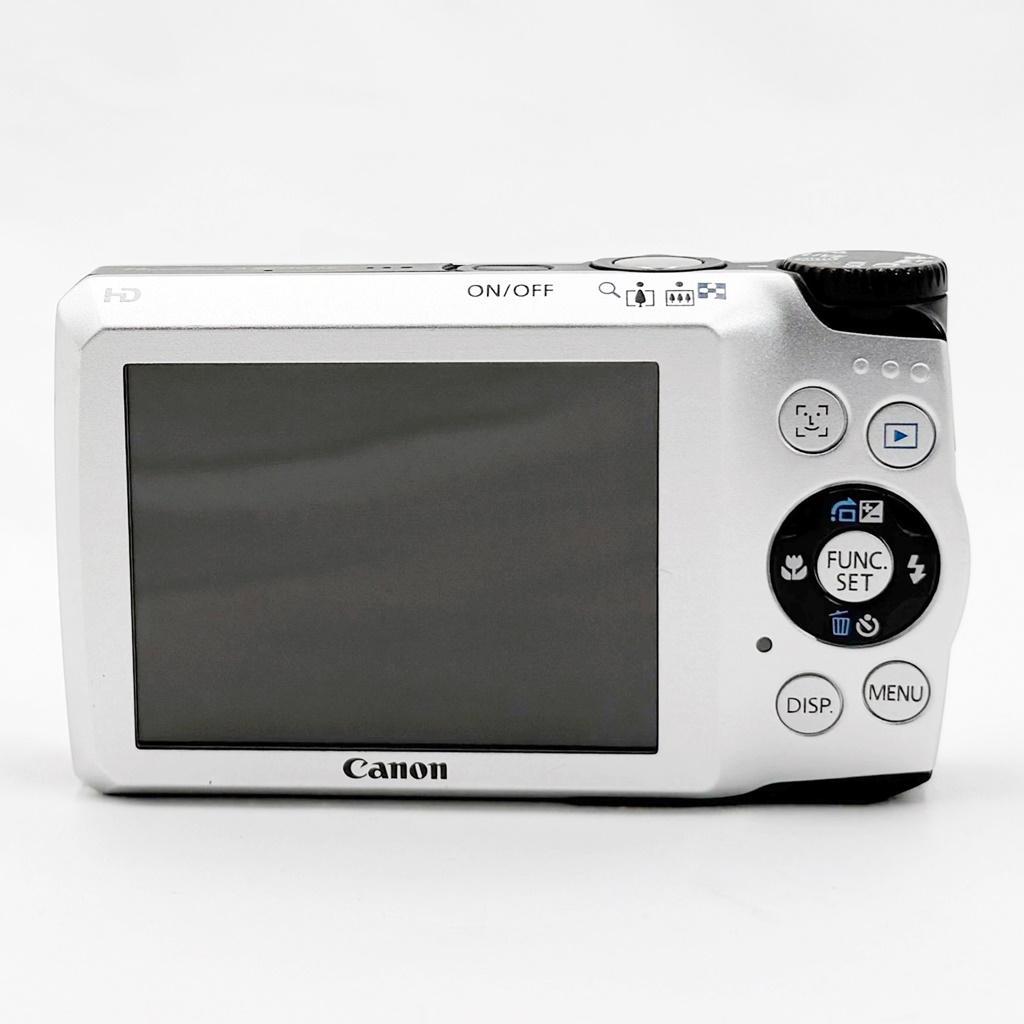 【美品】キヤノン PowerShot A3200IS シルバー コンデジ カメラ