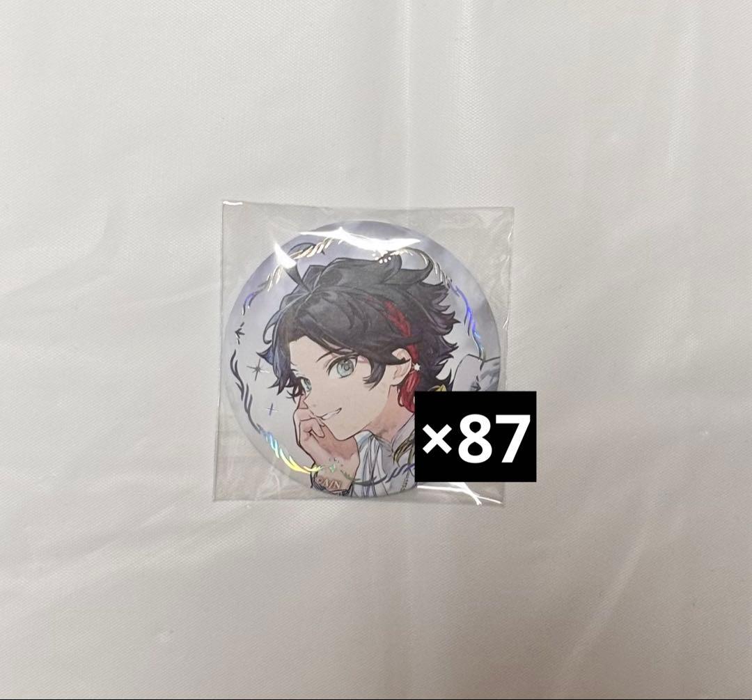 三枝明那 art 缶バッジ