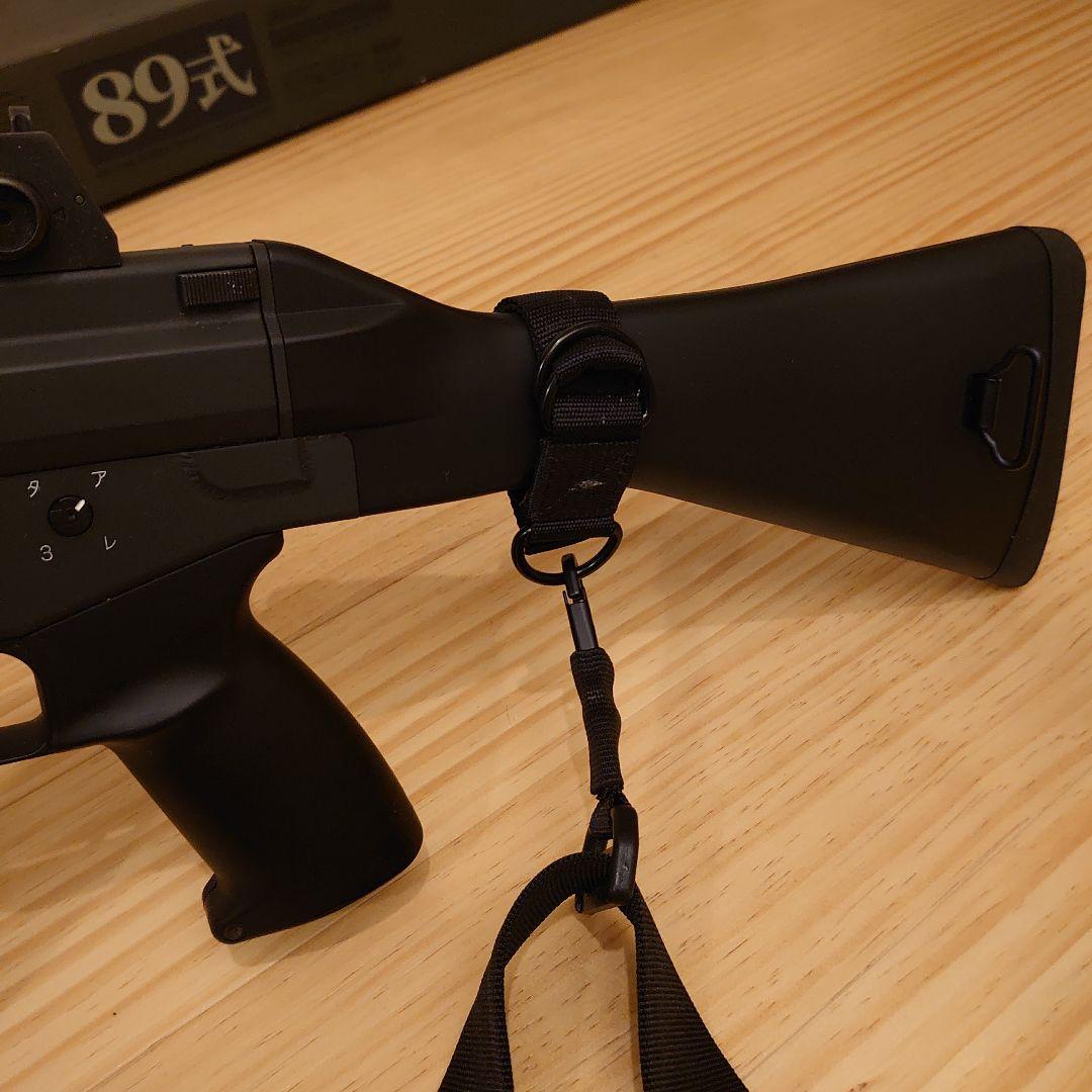 89式小銃 5.56mm 東京マルイ モデルガン 戦人3点ストラップ付き 自衛隊