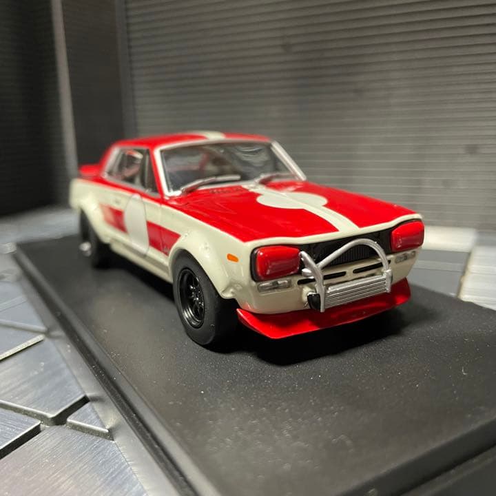 未展示品　京商1/43 スカイライン2000GTR(KPGC10)カタログモデル
