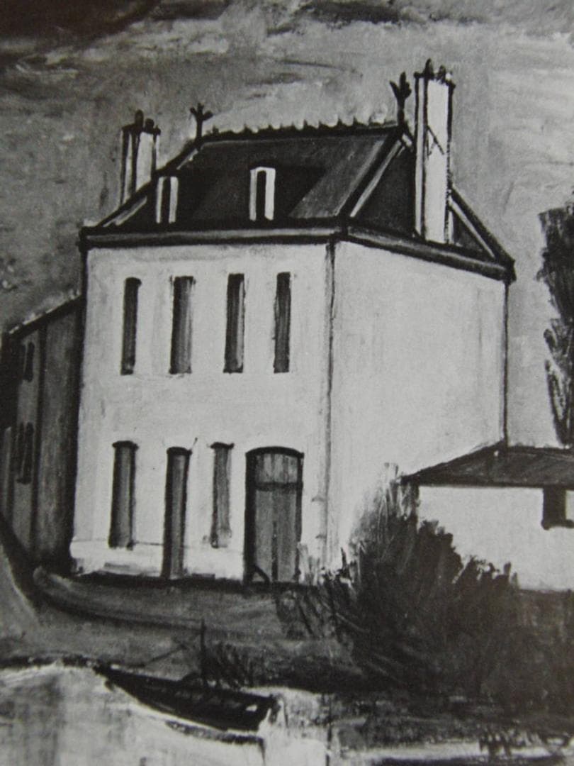 ベルナール・ビュッフェ、「La maison balanche」