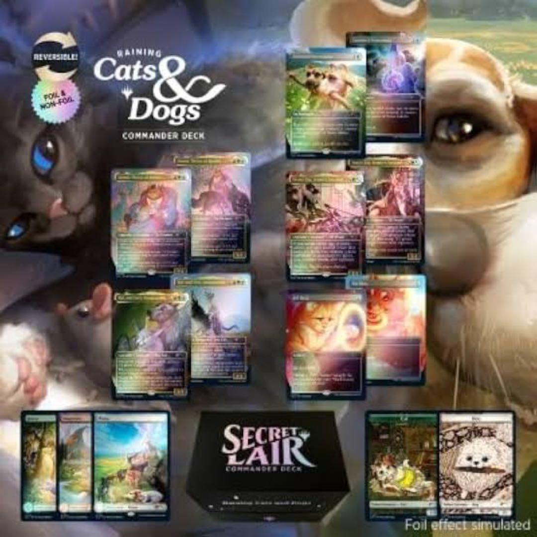 マジック：ザ・ギャザリング MTG SECRET LAIR Raining Cats and Dogs