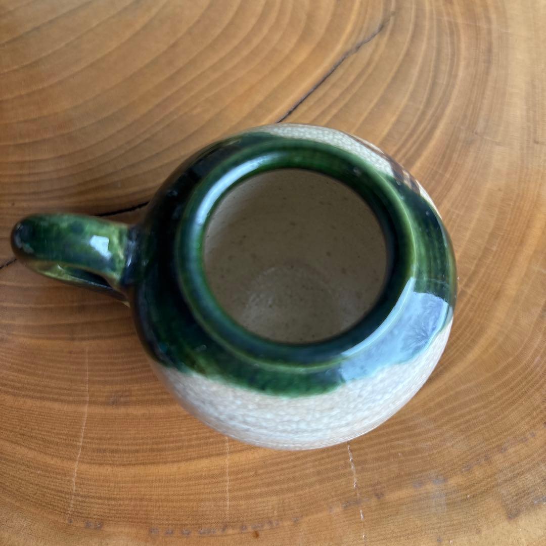 茶入 山口茂造 色被り 四滴茶入 茶道具 共箱